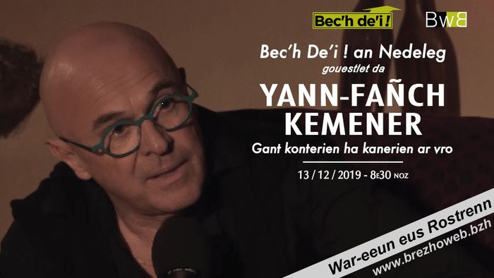 Veillée de Noël de Brezhoweb sur Yann-Fañch Kemener