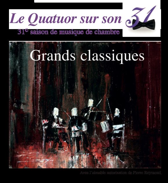 Le Quatuor sur son 31 "Ainsi la nuit"