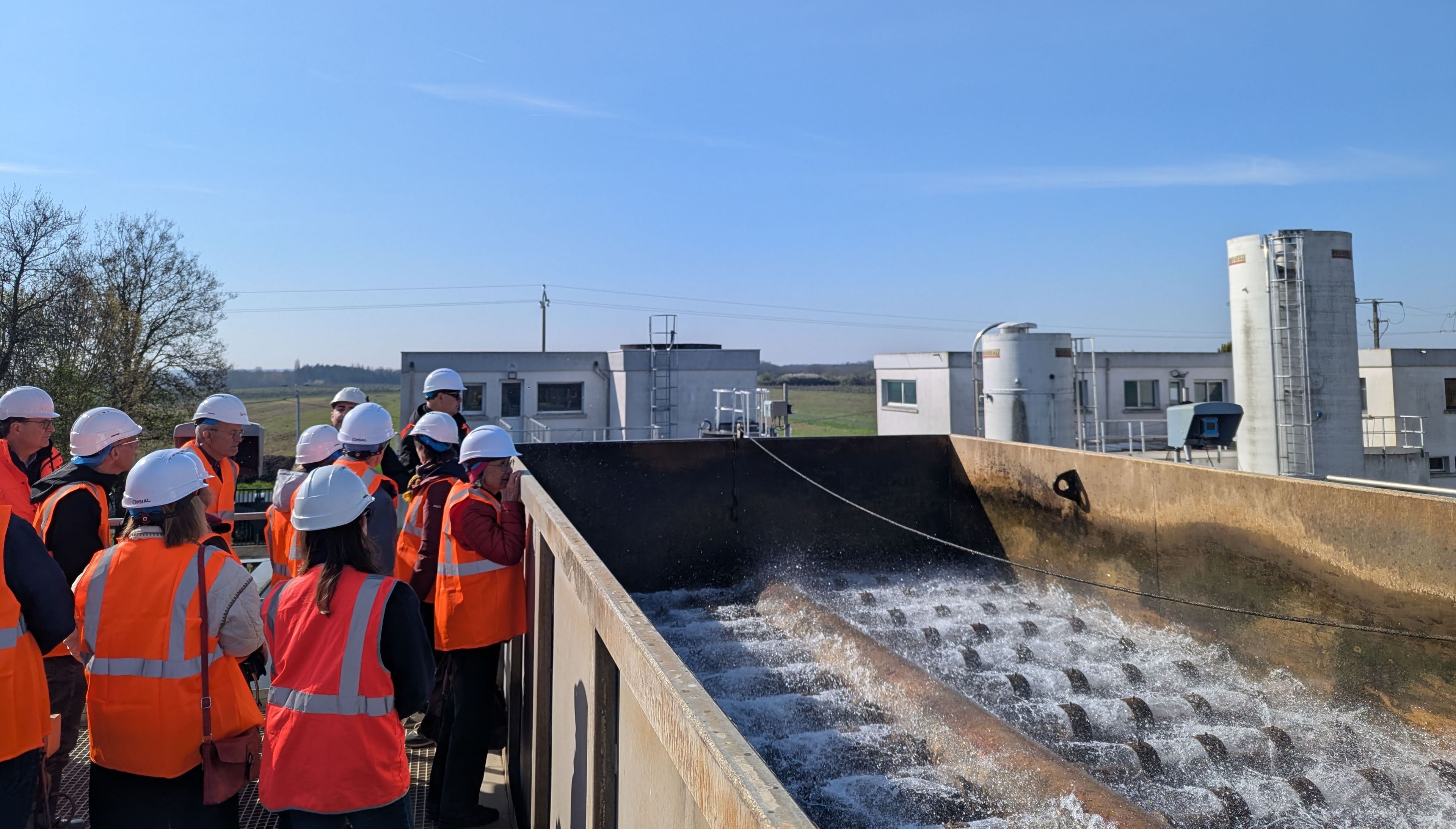 Visite de l'usine d'eau potable de La Chesnaie - Brissac Loire Aubance (49)