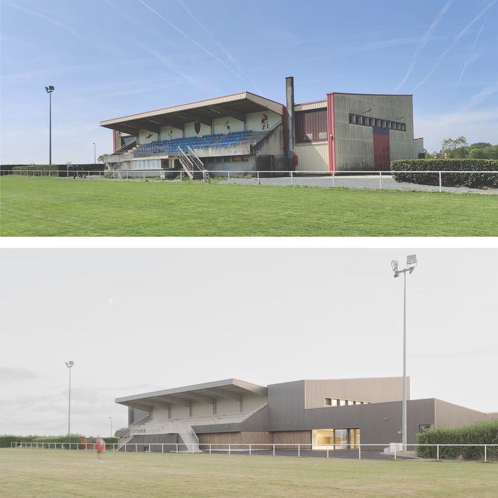 VISITE FIN DE CHANTIER ● Salle de sport François Salmon ● Villedieu-la-Blouère