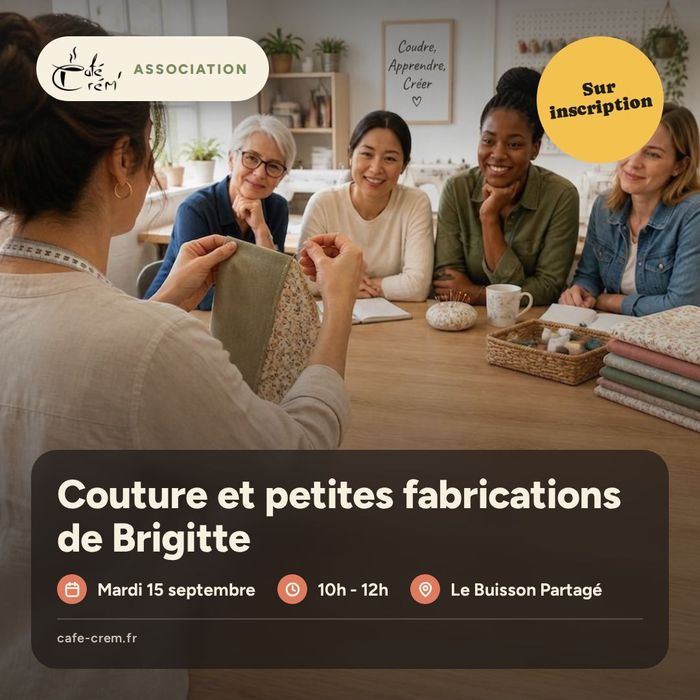 Couture et petites fabrications de Brigitte