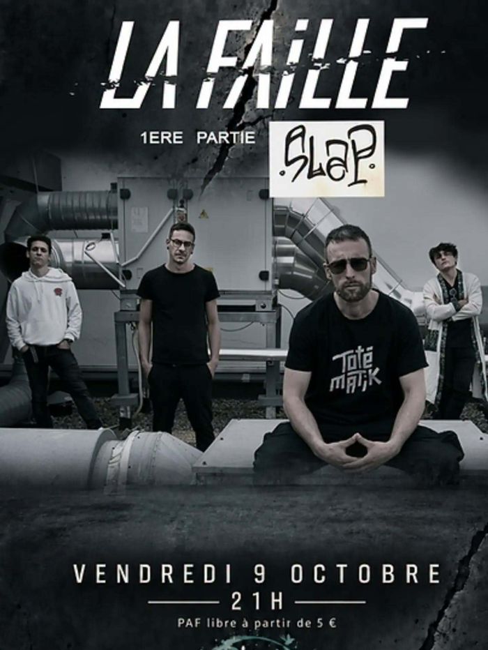 🎸  LA FAILLE + SLAP • ROCK / RAP / FUNK À LA CANOPÉE ⚡
