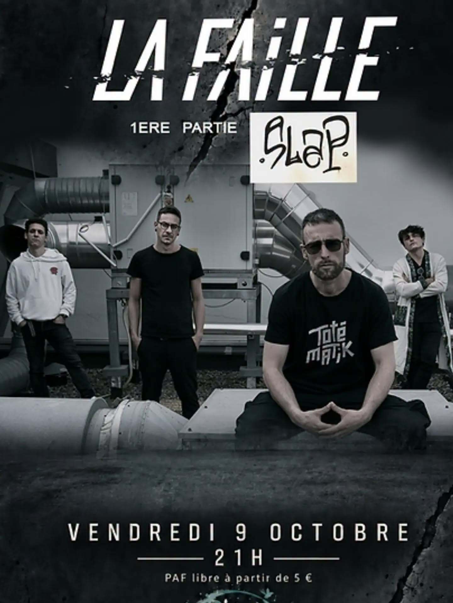 🎸  LA FAILLE + SLAP • ROCK / RAP / FUNK À LA CANOPÉE ⚡