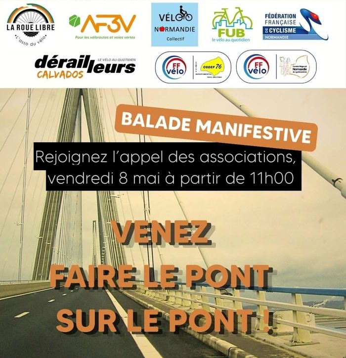 A vélo vers le Pont de Normandie !