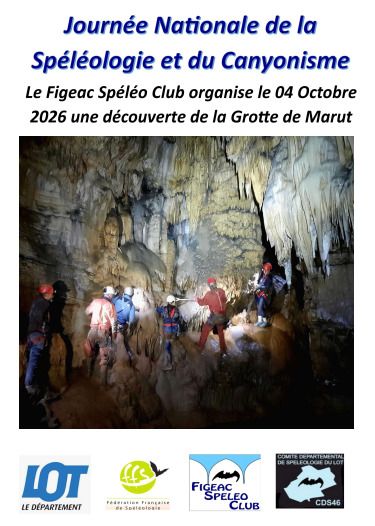 Figeac Spéléo Club - Organisation JNSC dans le Lot