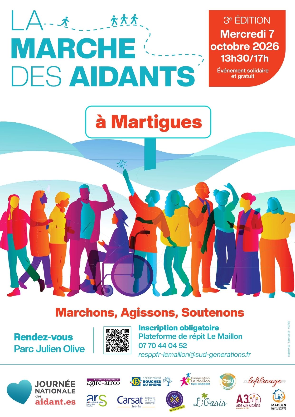 Journée Nationale des Aidant(e)s : En parler en marchant !
