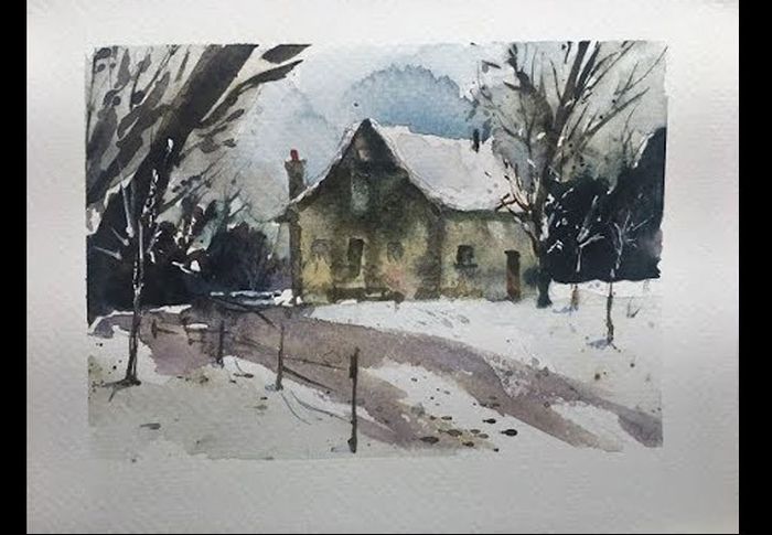Explorer à l’aquarelle les blancs dans toutes leurs dimensions : réserves texturées ou non, blanc opaque, blancs colorés…