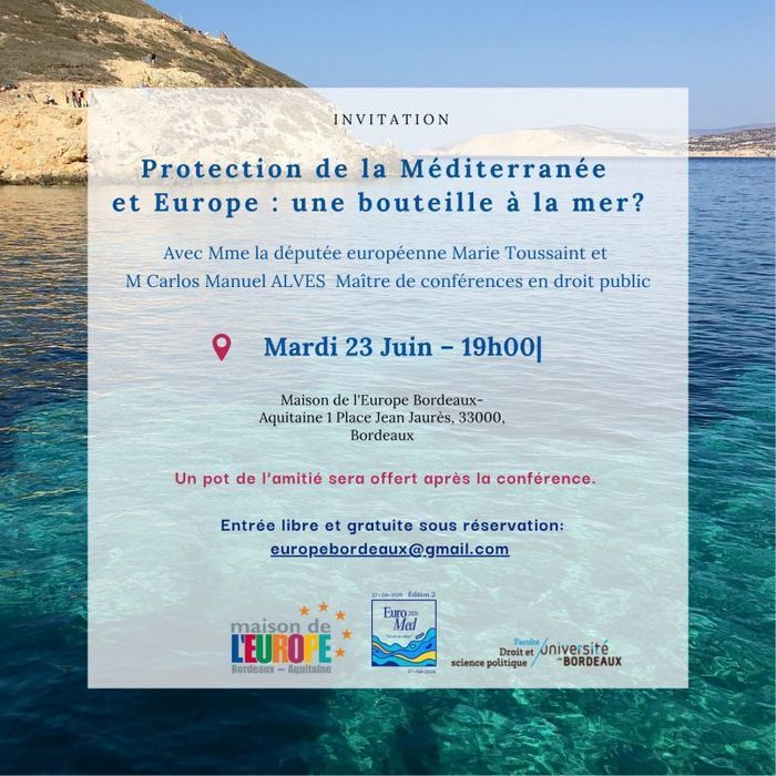 Protection de la Méditerranée et Europe : une bouteille à la mer ?
