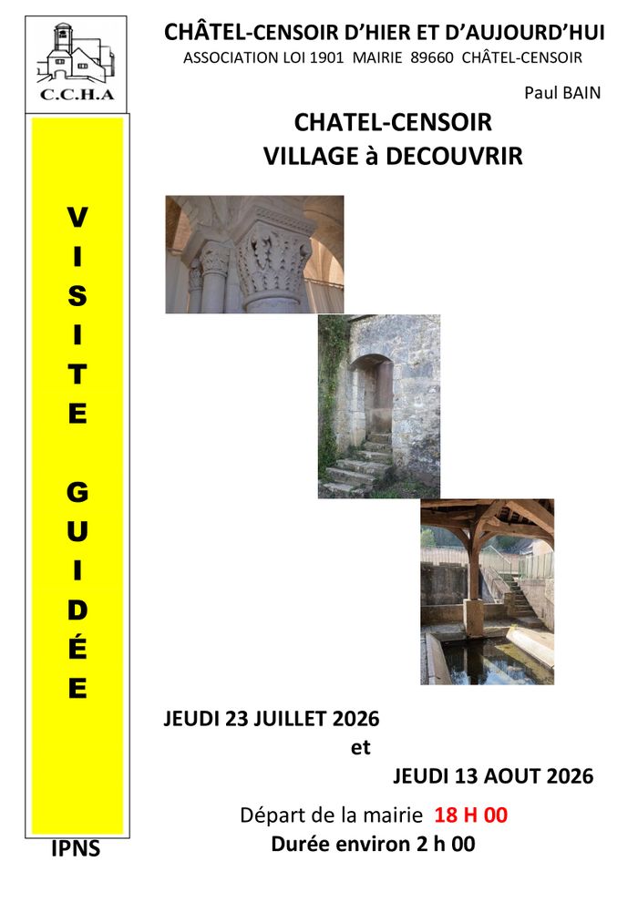 Châtel-Censoir : Village à découvrir