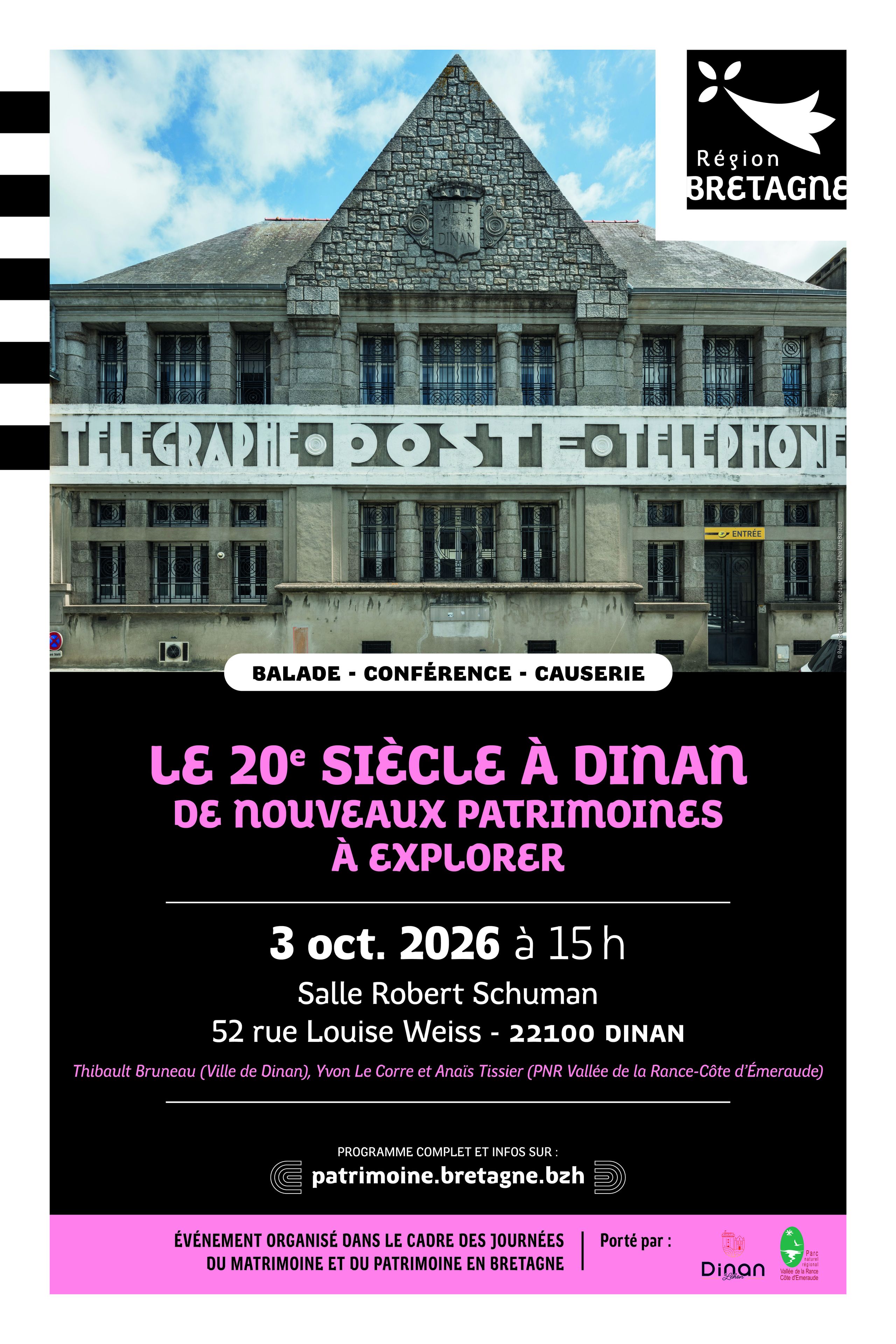 Le 20e siècle à Dinan : de nouveaux patrimoines à explorer