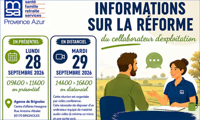 83 - Réunion d'information sur le statut de conjoint collaborateur