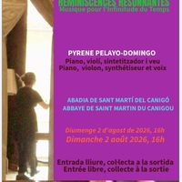 Concert ‘Réminiscences résonnantes’ de Pyrene Pelayo-Domingo