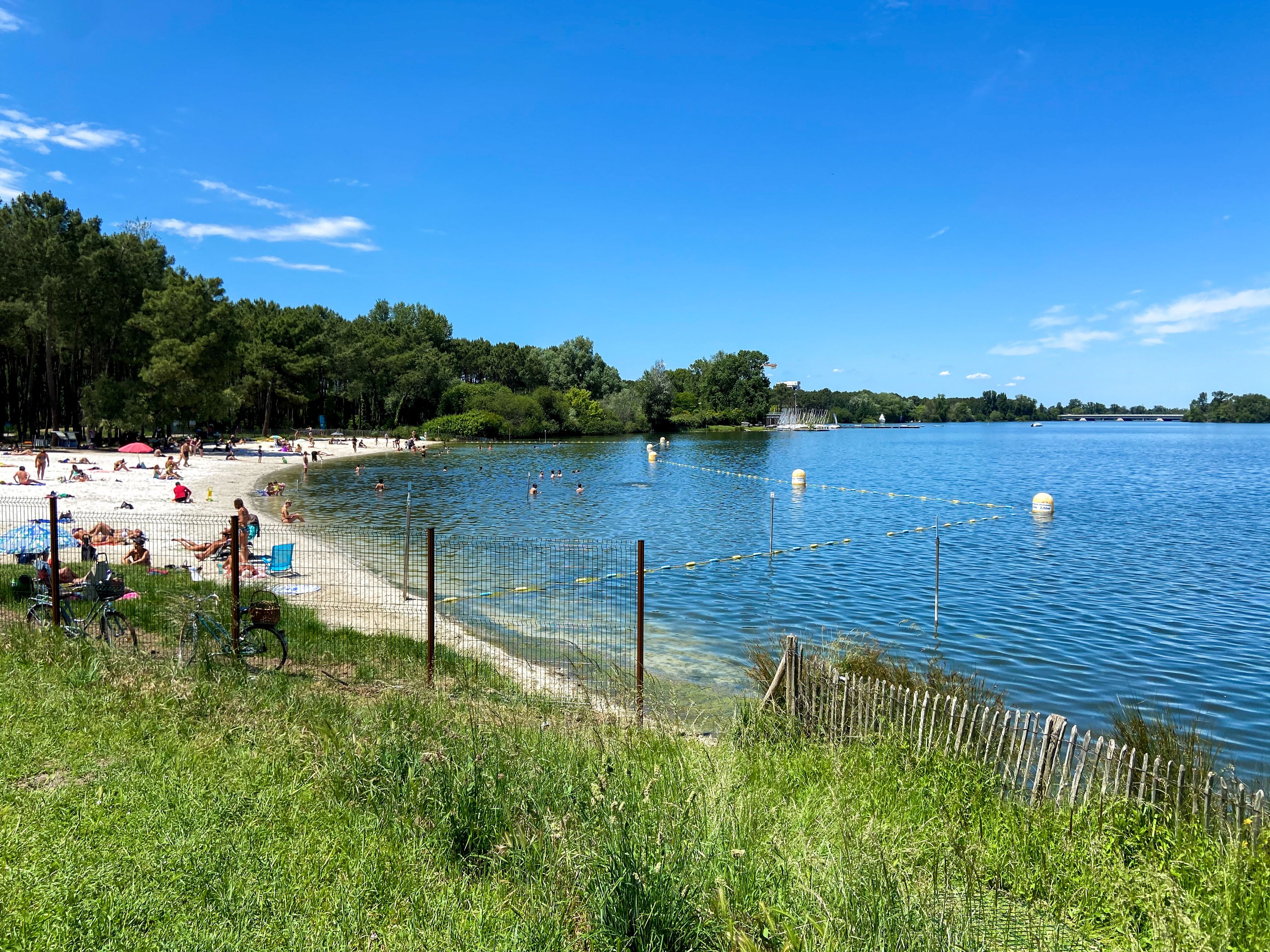 Sortie à la plage du Lac