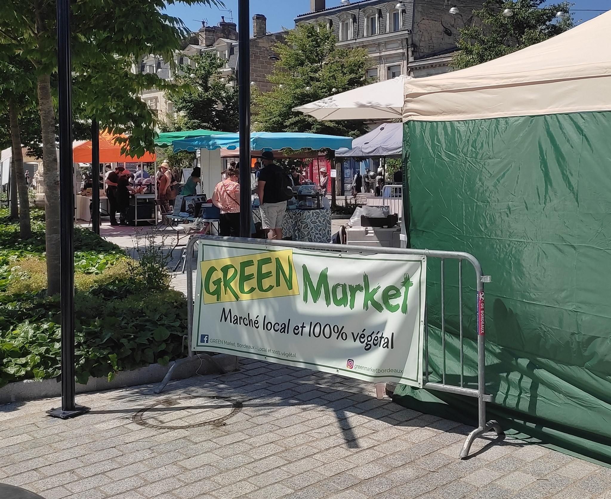 Marché 100% végétal, de producteurs locaux - Dim 18 oct - Place Nansouty