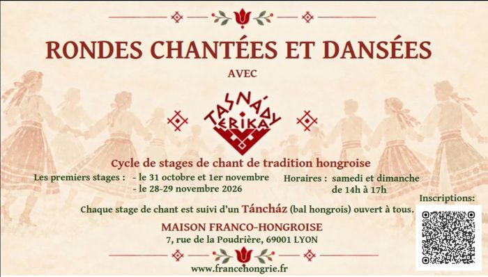 Rondes chantée et dansées