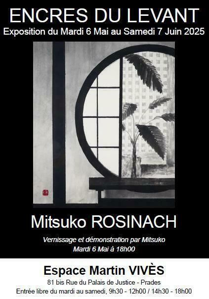 Encres du levant - Mitsuko Rosinach