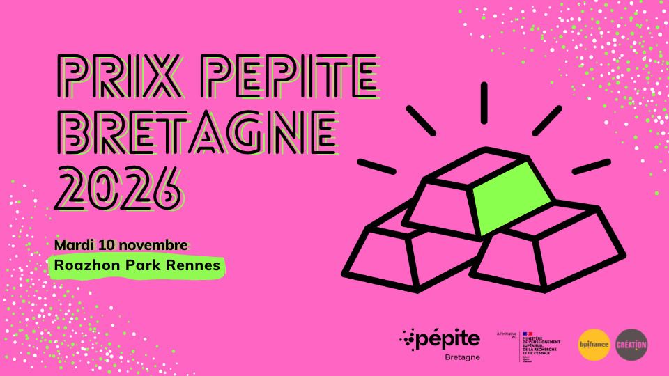 Prix Pépite Bretagne 2026 : découvrez les 4 lauréats bretons !