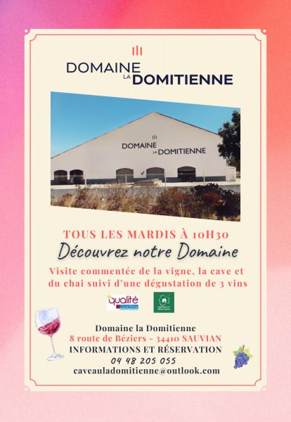Visite du domaine La Domitienne