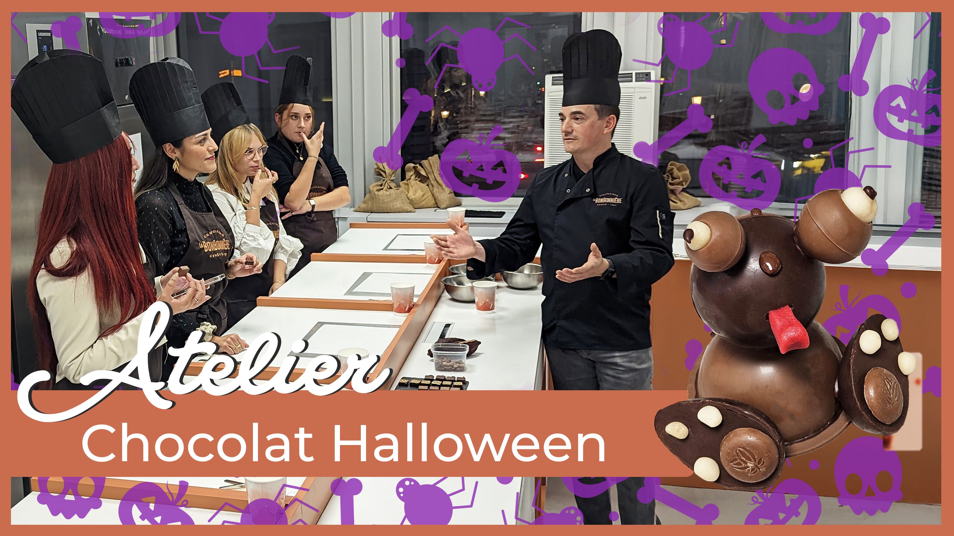 Atelier Créez Votre Chocolat Halloween