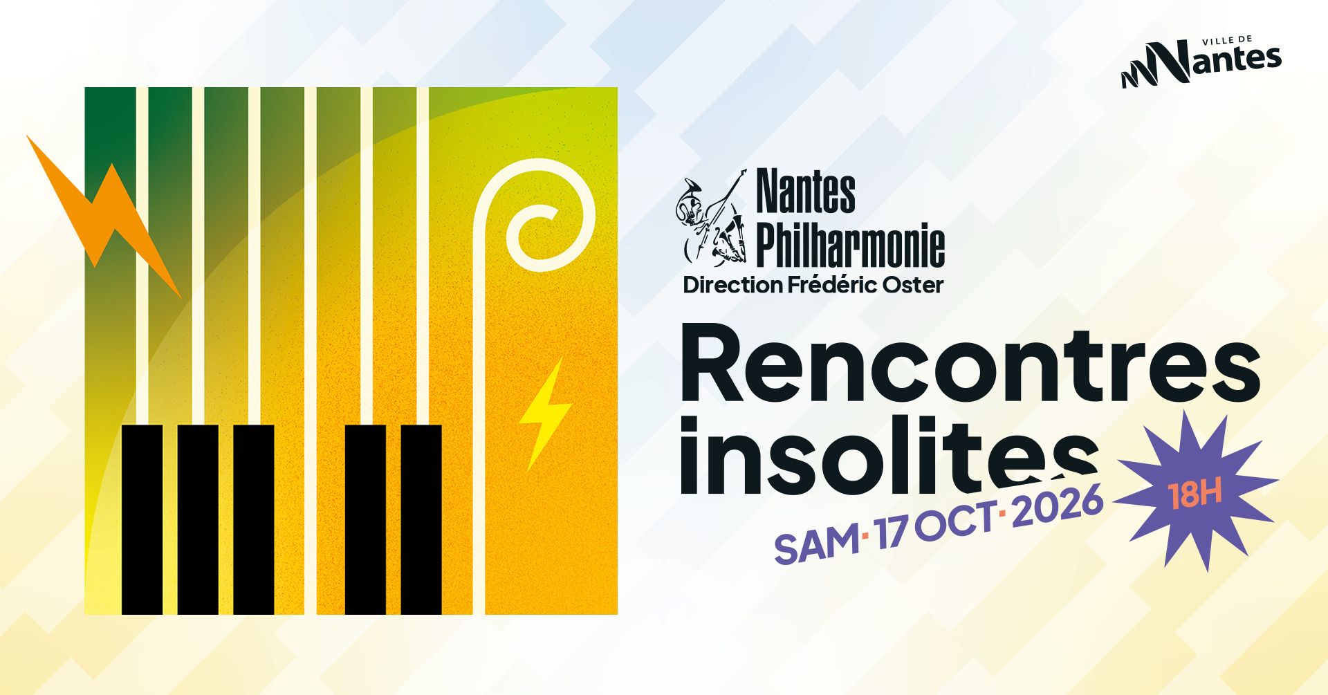 Concert « Rencontres Insolites » par Nantes Philharmonie