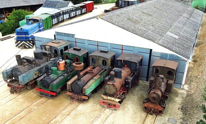 Dépôt ferroviaire à voie étroite de la Pinelière