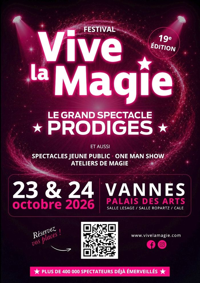 Festival Vive la Magie - Vannes 2026