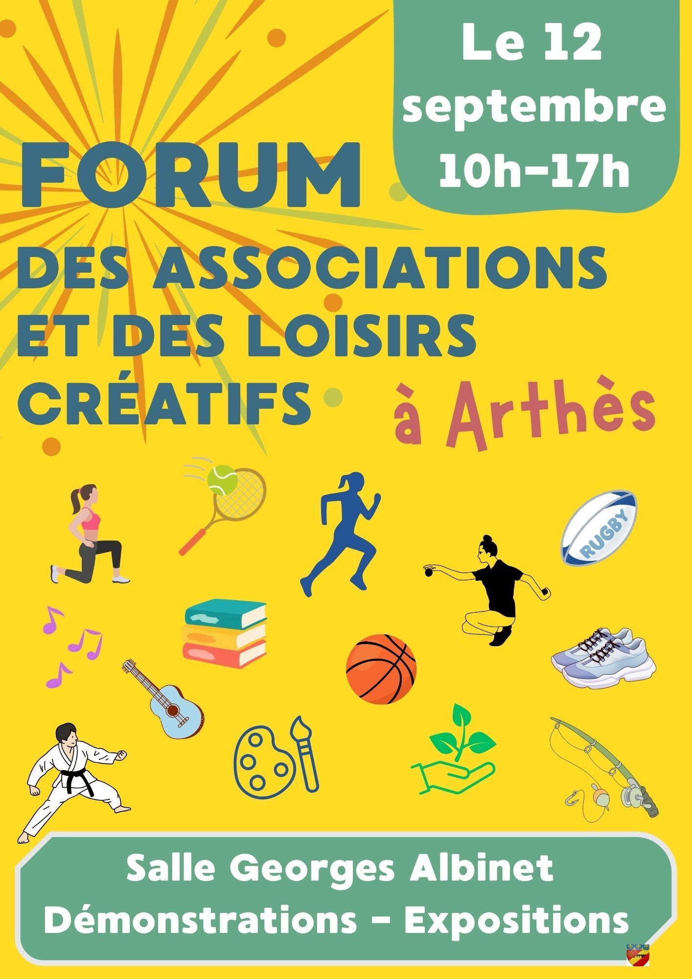 FORUM DES ASSOCIATIONS ET DES LOISIRS CRÉATIFS À ARTHÈS