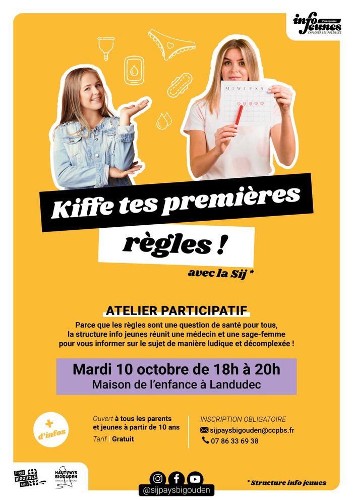 Atelier parents - ados Mes premières règles