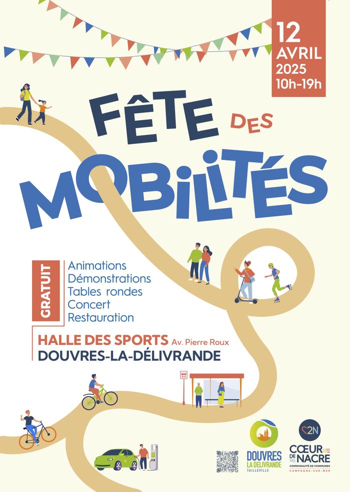 Fête des Mobilités à Douvres-la-Délivrande : stand Dérailleurs
