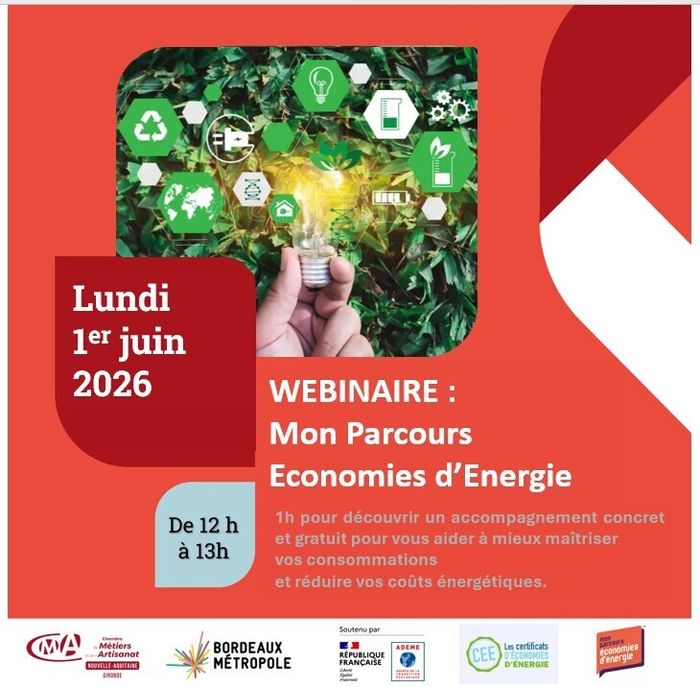 Webinaire "Mon Parcours Economies d'Energie"
