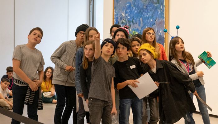 Nuit européenne des musées avec la classe, l'œuvre !