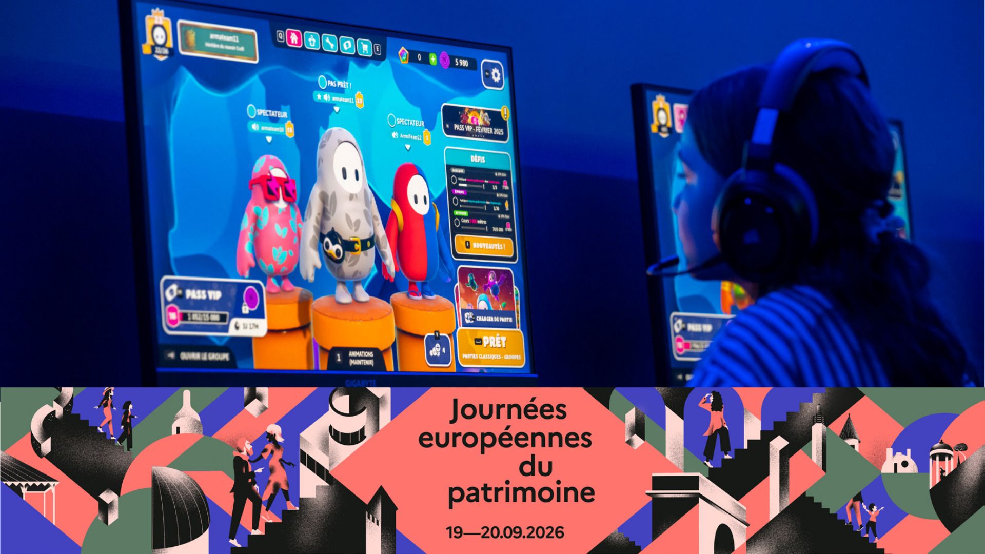 JEP 26 - Salle gaming : Discovery Tour