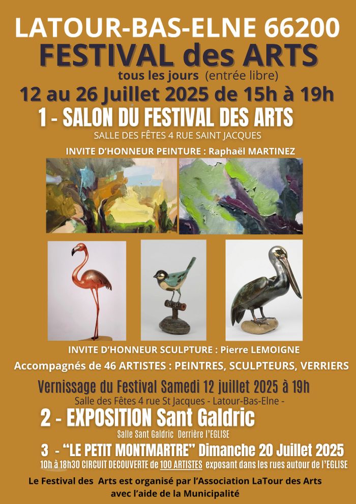 LE FESTIVAL des ARTS de LATOUR-BAS-ELNE