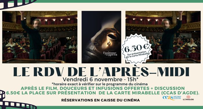 RDV de l'après-midi  - Le fantôme de l'opéra