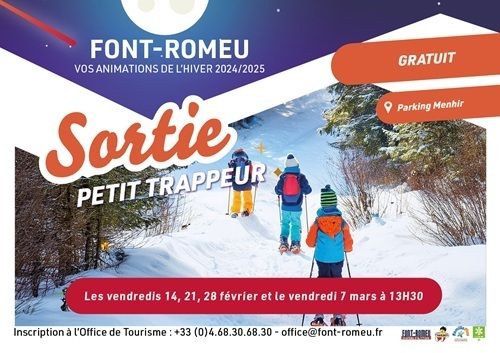Sortie du Petit Trappeur