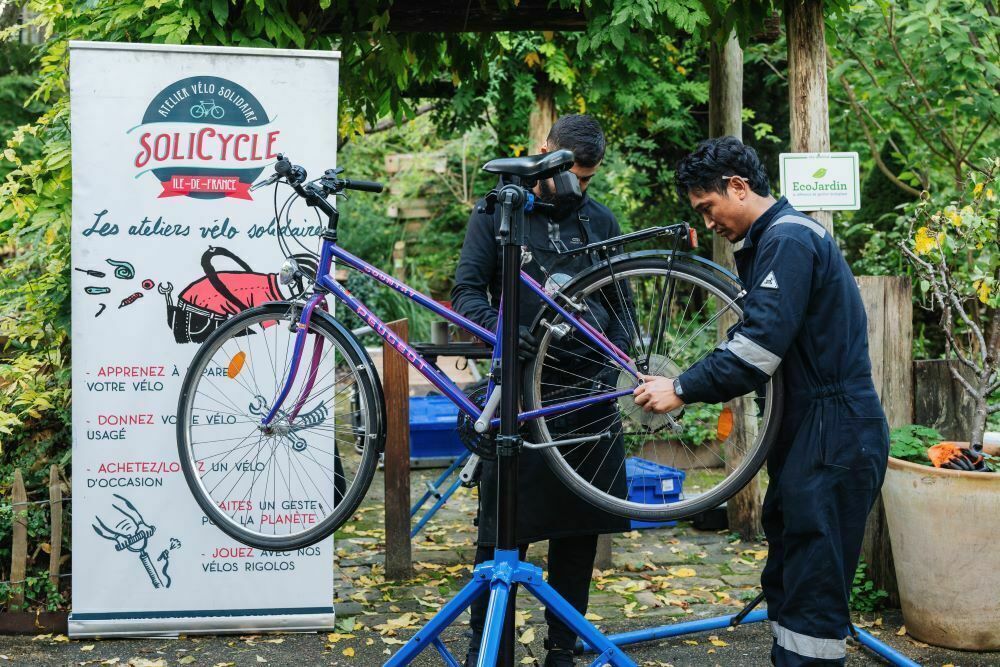 Atelier vélo : diagnostic, petite réparation et stand sécurité routière