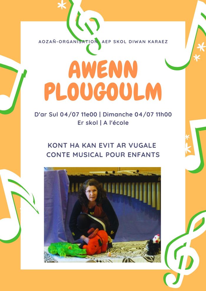 Spectacle d'Awenn Plougoulm à Carhaix