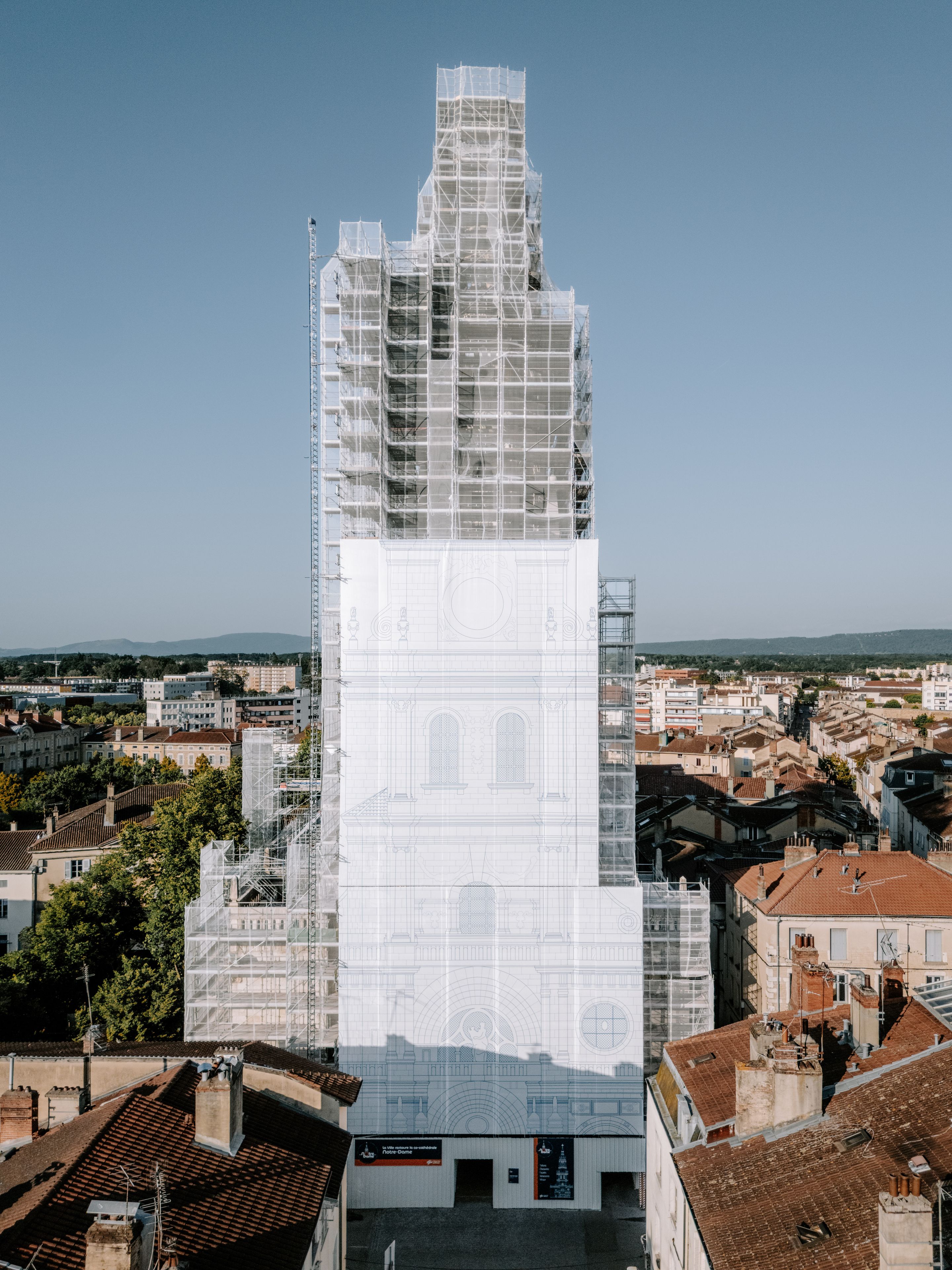 Co-cathédrale Notre-Dame: Découverte du chantier de restauration