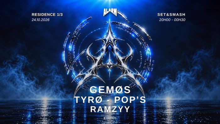 Affiche : ALARM x SET&SMASH - RÉSIDENCE 1/3