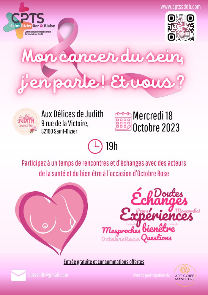 Mon cancer du sein, j'en parle ! Et vous ?