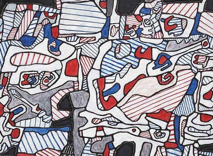 Affiche — Peinture : Dubuffet
