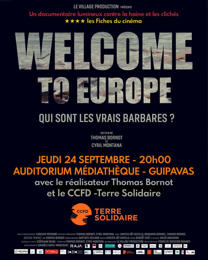 Projection du film :  Welcome to Europe, qui sont les vrais barbares ? en présence du réalisateur Thomas BORNOT