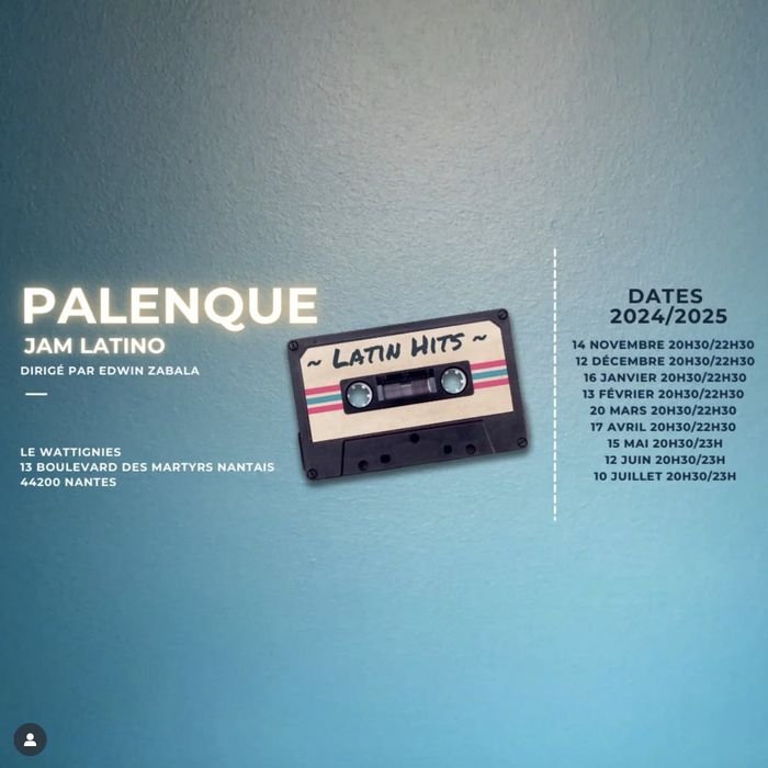 Palenque Jam Latino au Wattignies