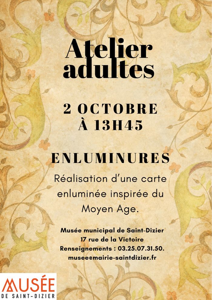 Atelier "Enluminures"