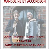 Duo Follie à deux (Marina Eckhardt - mandoline et Monty van Belzen - accordéon)