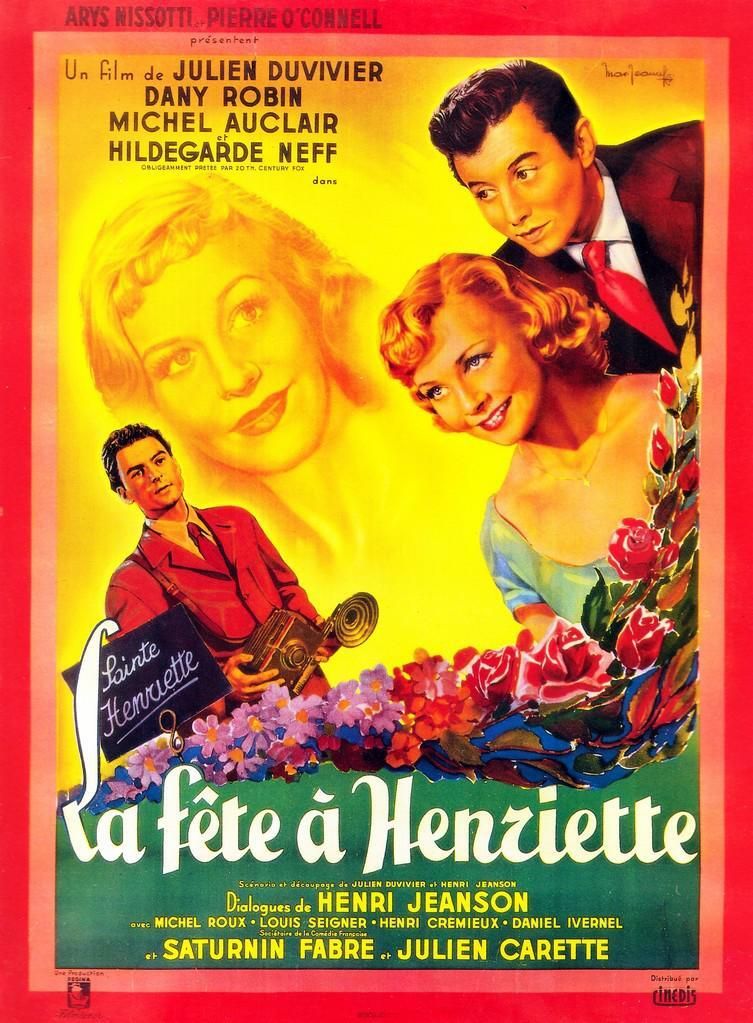 La fête à Henriette de Julien Duvivier (1952-1h58)