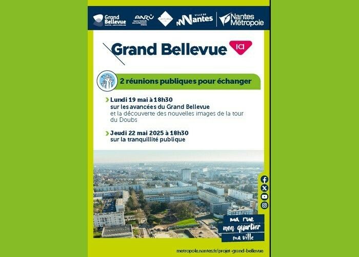 Réunion publique sur les avancées du Grand Bellevue