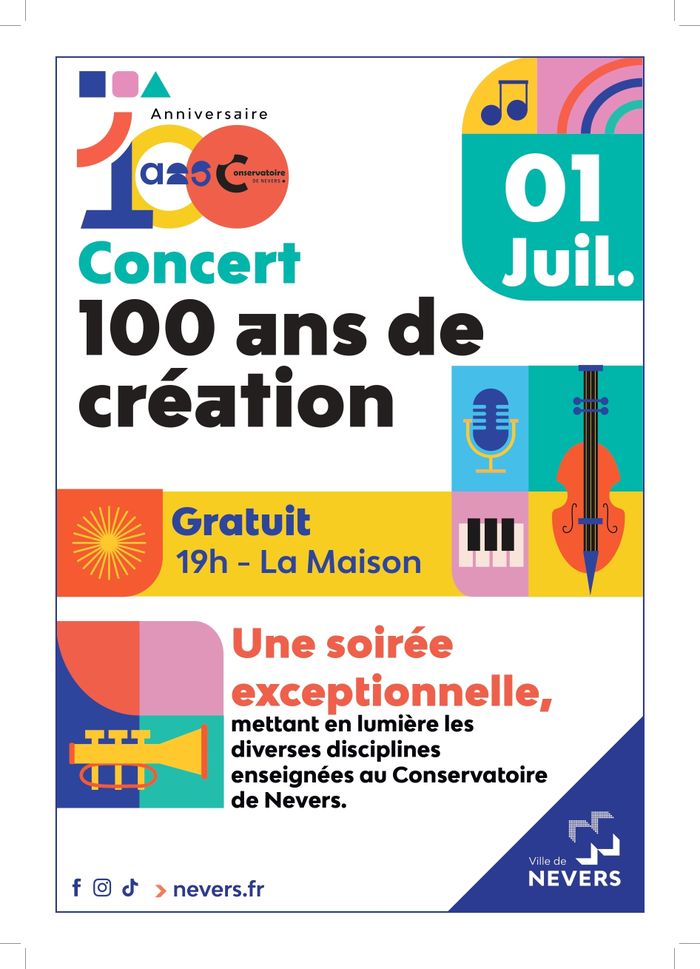 Concert - 100 ans de création
