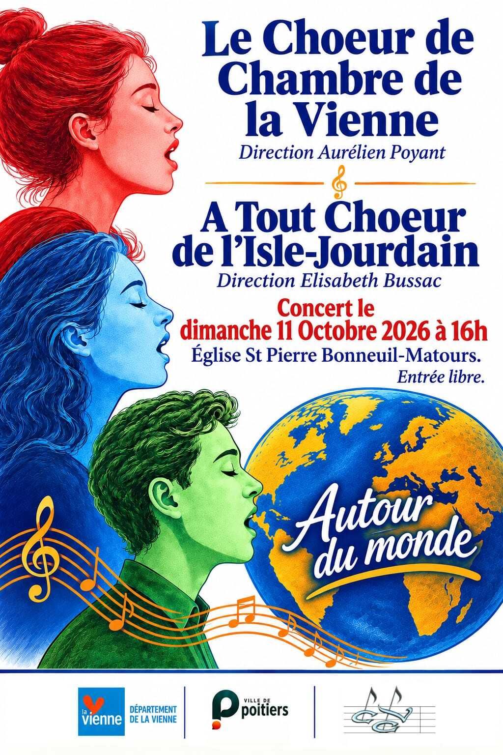 Concert Chants autour du monde