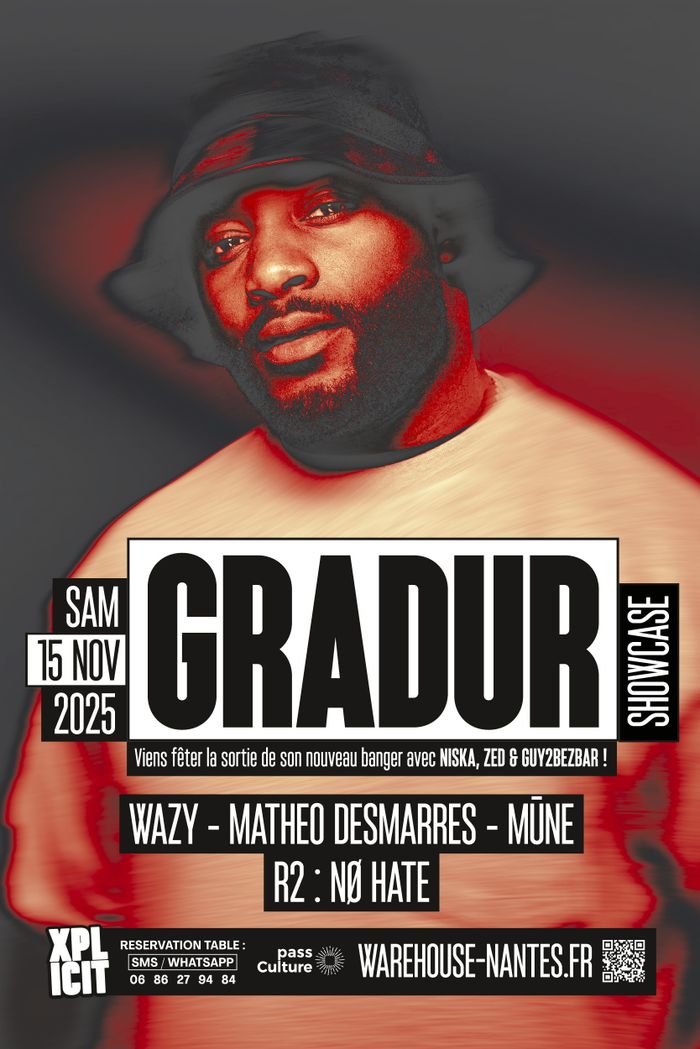 XPLICIT invite GRADUR en showcase exclusif à Nantes !